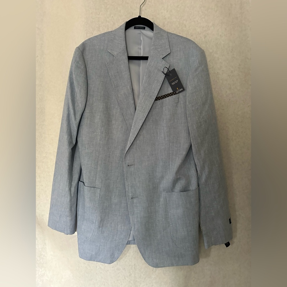 Men's Light Blueish gray Blazer -NEW